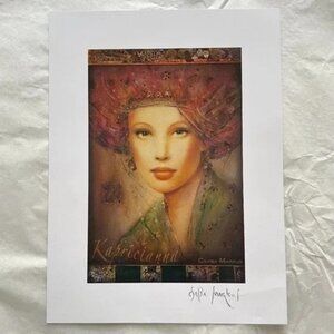 Kapricianna by Csaba Markus art print seriolithograph signed
